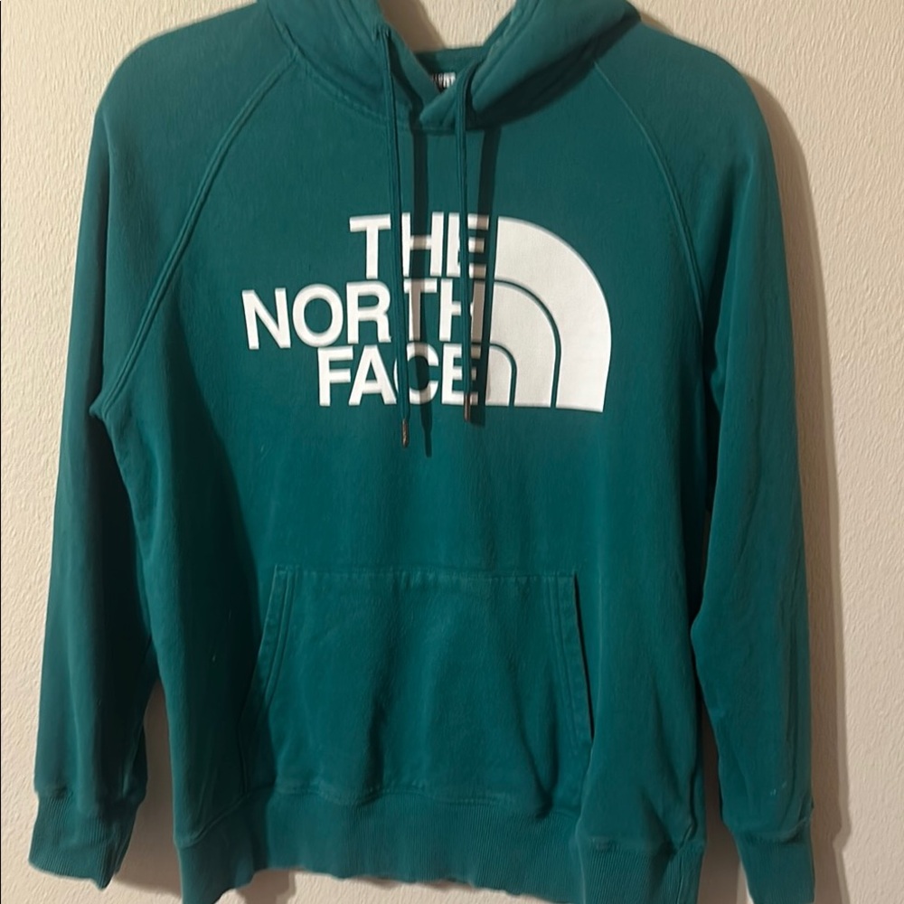 #14 The North Face Teal Hoodie